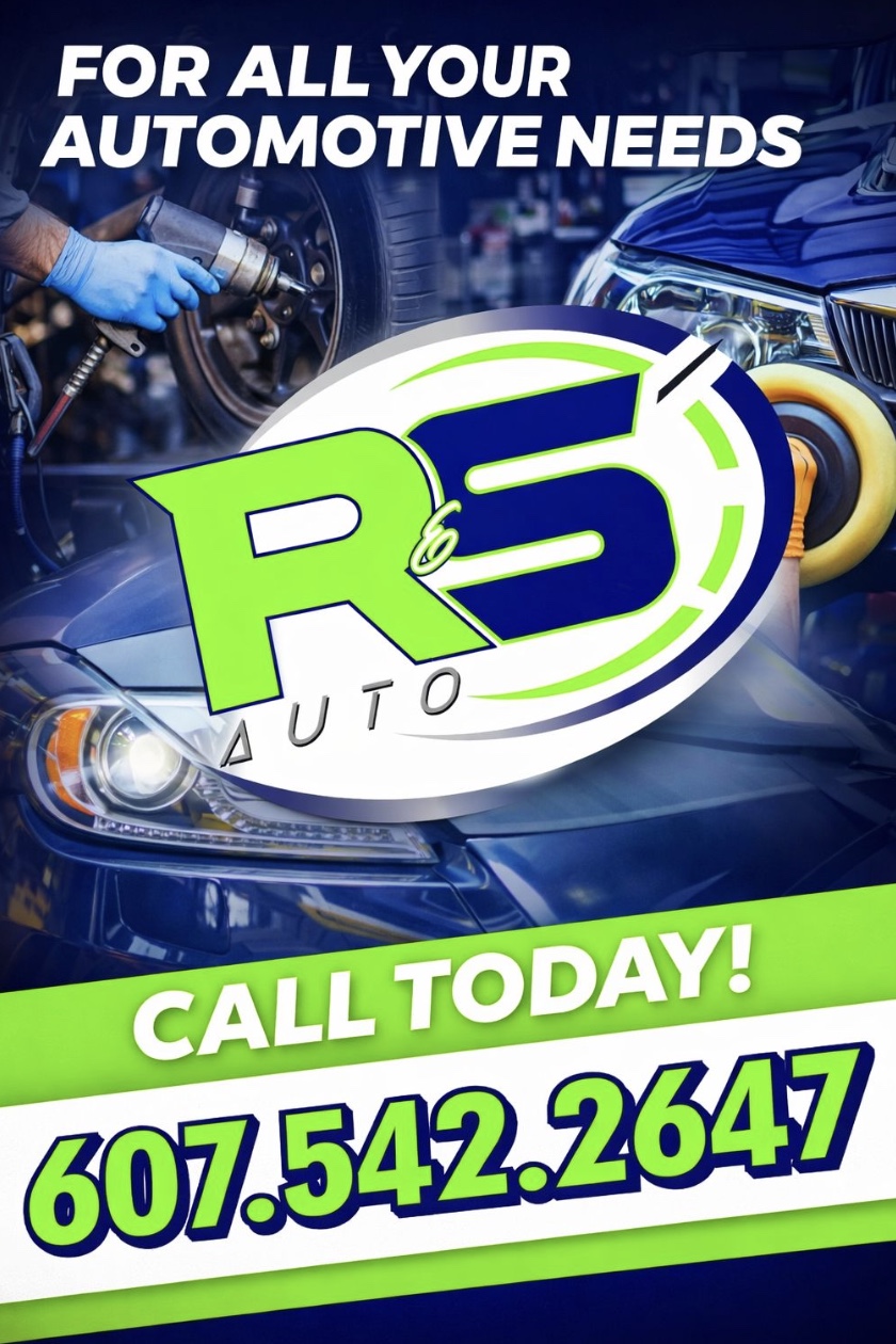 R&S Auto Detailing branding